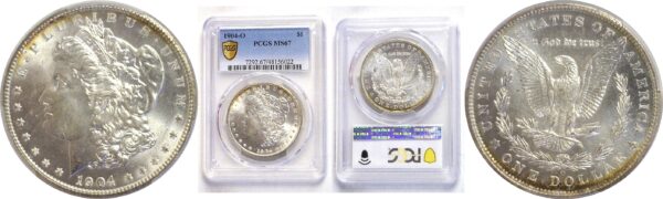 1904-O  Morgan Dollar  -  PCGS MS-67.