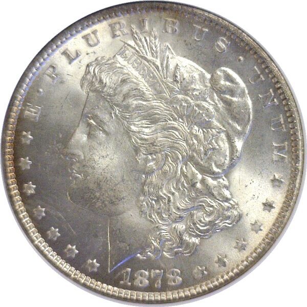 1878-7/8TF.  Morgan Dollar.   -   NGC. MS-64. - Image 2
