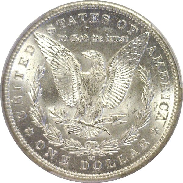 1890-CC  Morgan Dollar.  -  PCGS MS-63. - Image 3