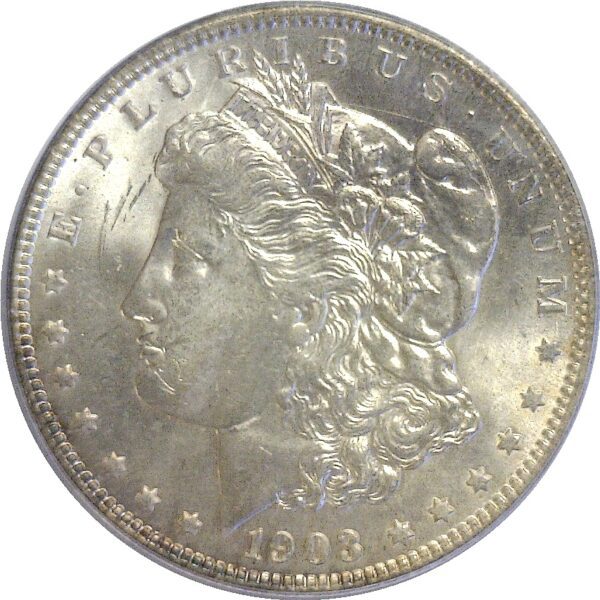 1903-O Morgan Dollar.  -  PCGS MS-63 - Image 2
