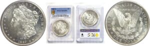 1889-S  Morgan Dollar.  -  PCGS MS-65. PL.