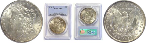 1903-O Morgan Dollar.  -  PCGS MS-63