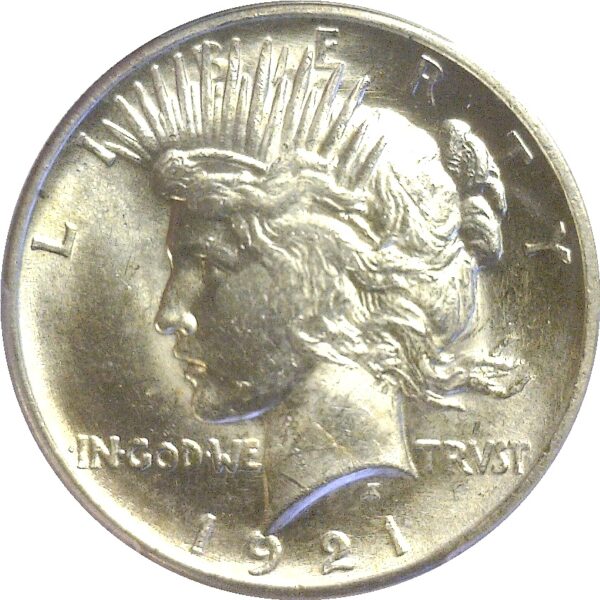 1921.  Peace Dollar. PCGS. MS-64. - Image 2