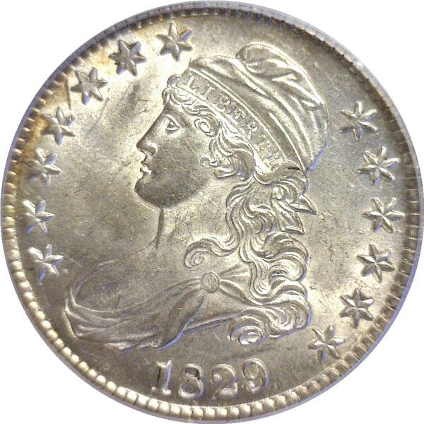 1829 Bust Half -   PCGS AU-55 - Image 2