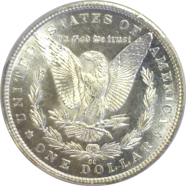 1884-CC .  Morgan Dollar.  -   PCGS. MS-64. PL. - Image 3