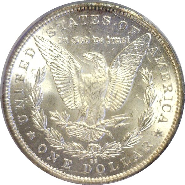 1892-CC  Morgan Dollar.  -  PCGS. MS-62. - Image 3
