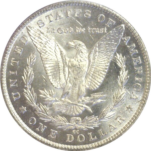 1882-CC  Morgan Dollar.  -  PCGS MS-65. PL. - Image 3