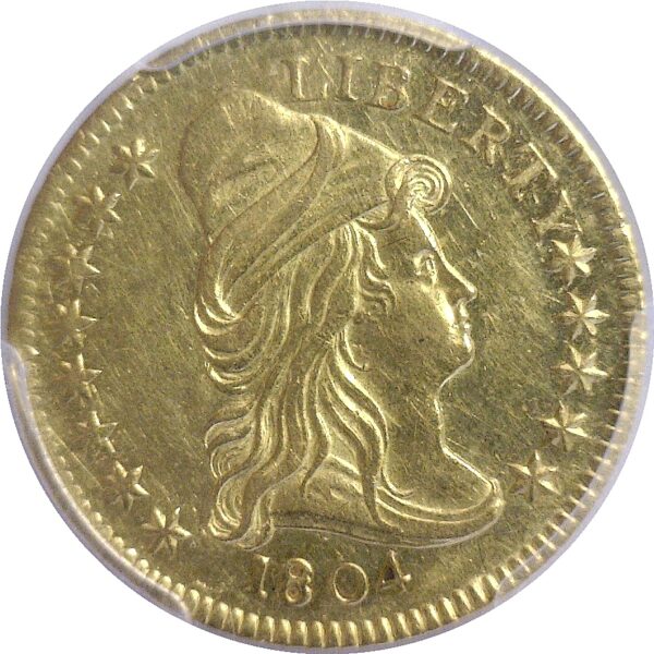 1804.  $2 1/2 Capped Bust   -    PCGS. AU-58. - Image 2