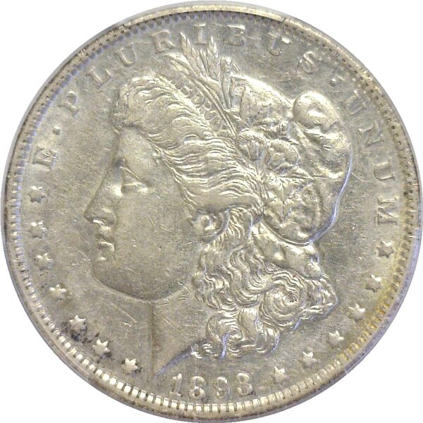 1893-O.  Morgan Dollar.  -  PCGS. Genuine. - Image 2