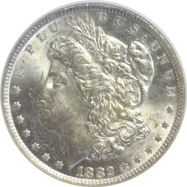 1882-CC  Morgan Dollar.  -   NGC. MS-62. - Image 2