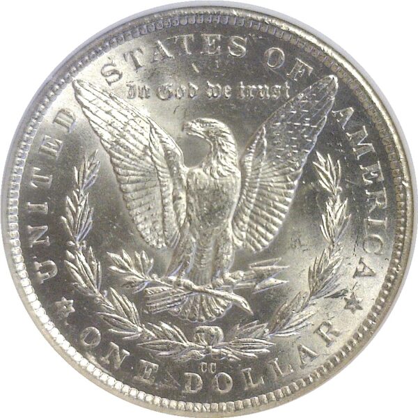 1882-CC  Morgan Dollar.  -   NGC. MS-62. - Image 3