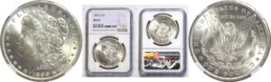 1899-O  Morgan Dollar.  -  NGC MS-67.
