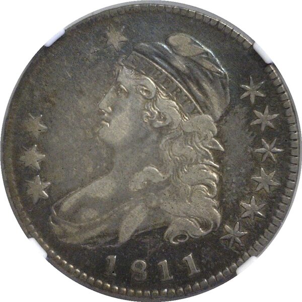 1811  Bust Half Dollar.  -  NGC. VF-30. - Image 2