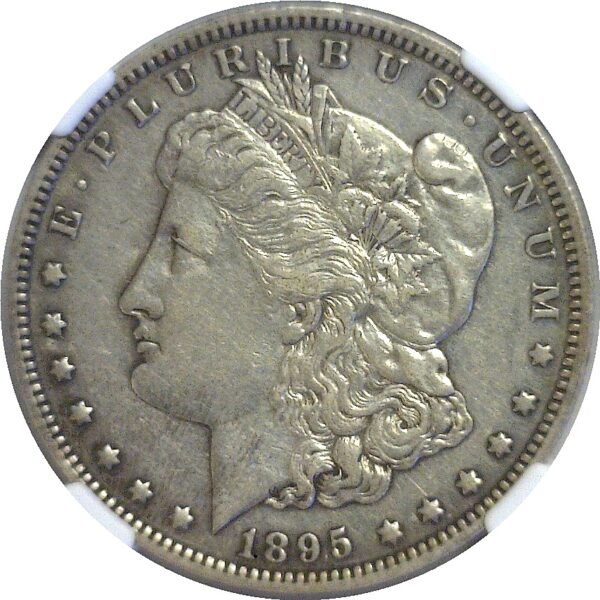 1895.  Morgan Dollar.   -  NGC. PF-53. - Image 2