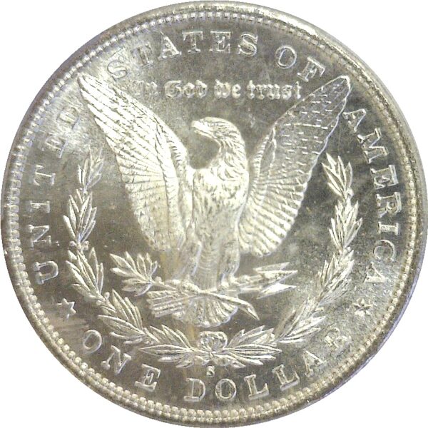 1881-S  Morgan Dollar.  -  PCGS MS-65. PL. - Image 3