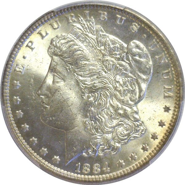 1884 Morgan Dollar  -  PCGS MS-64 - Image 2