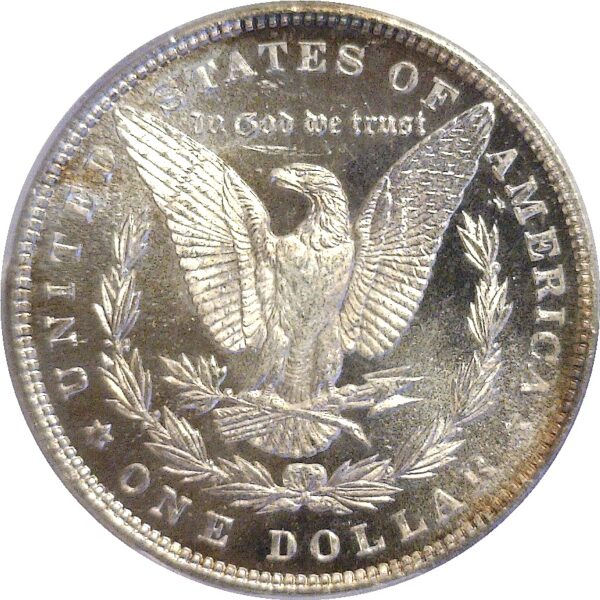 1885  Morgan Dollar.  -  PCGS MS-64. DMPL. - Image 3