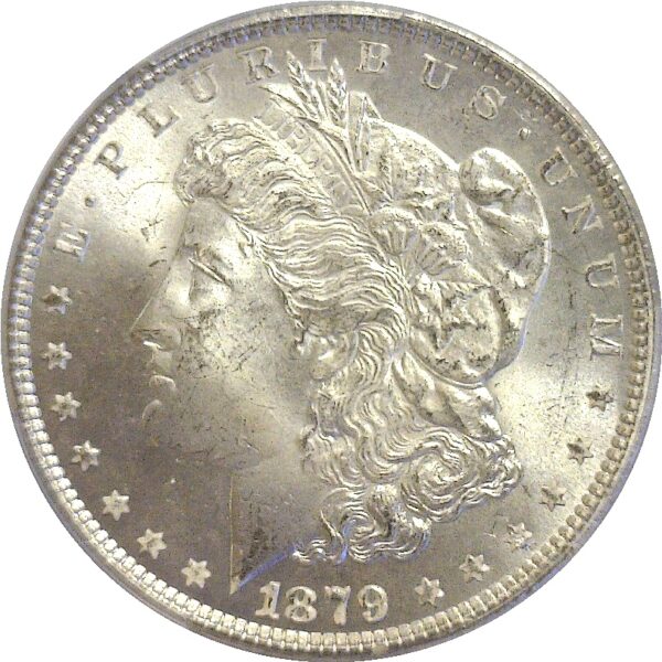 1879  Morgan Dollar.  -   PCGS. MS-65. - Image 2