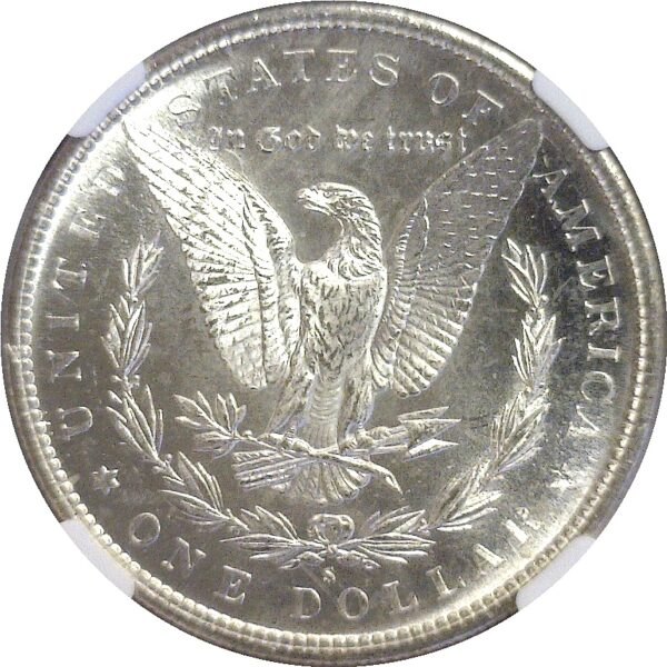 1882-S  Morgan Dollar   -   NGC. MS-66+. - Image 3