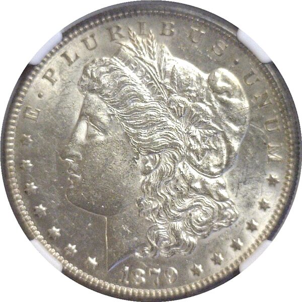 1879-S.  Morgan Dollar.  -  NGC. AU-58. - Image 2