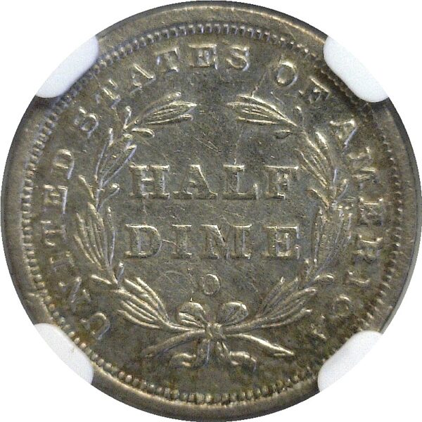 1839-O Seated Liberty Half Dime.  -   NGC AU-53 - Image 3