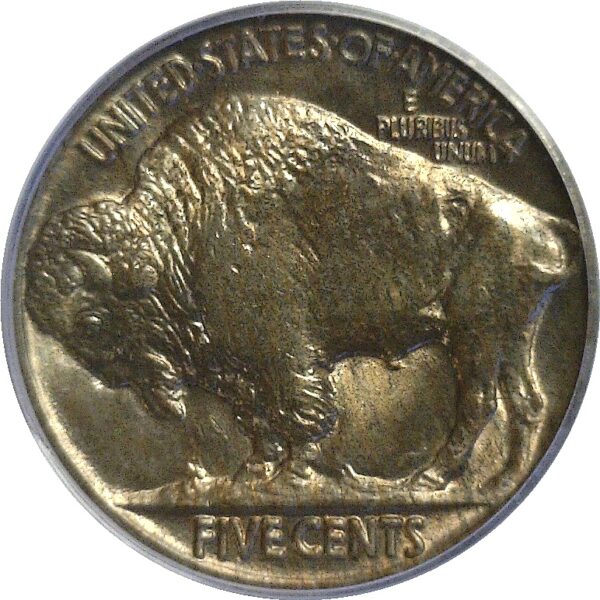 1914.  Buffalo Nickel.  -  PCGS. MS-64.  CAC - Image 3