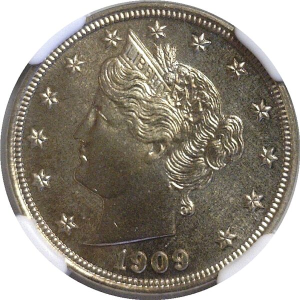 1909.  Liberty Nickel.  -  NGC. PR-66+. - Image 2