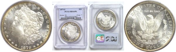 1879-S Morgan Dollar  -  PCGS MS-66 PL