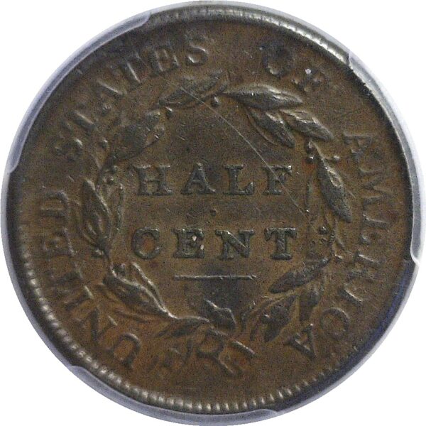 1810 Half Cent   -   PCGS XF-45. - Image 3