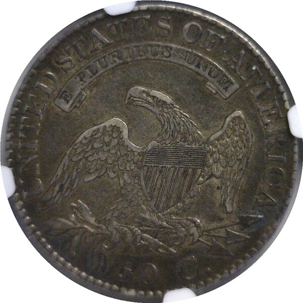 1824 Bust Half Dollar  -  NGC XF-45  CAC - Image 3