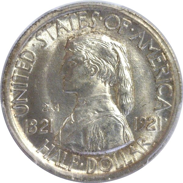 1921 Missouri 2x4  Commemorative Half Dollar.  -   PCGS MS-63 - Image 2