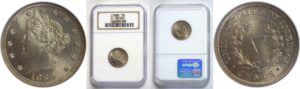 1889  Liberty Nickel.  -  NGC PR-65.