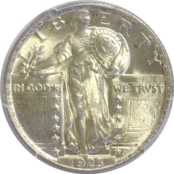 1923 Standing Liberty Quarter  -  PCGS MS-66 - Image 2