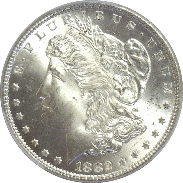 1882 Morgan Dollar  -  PCGS MS-66 - Image 2