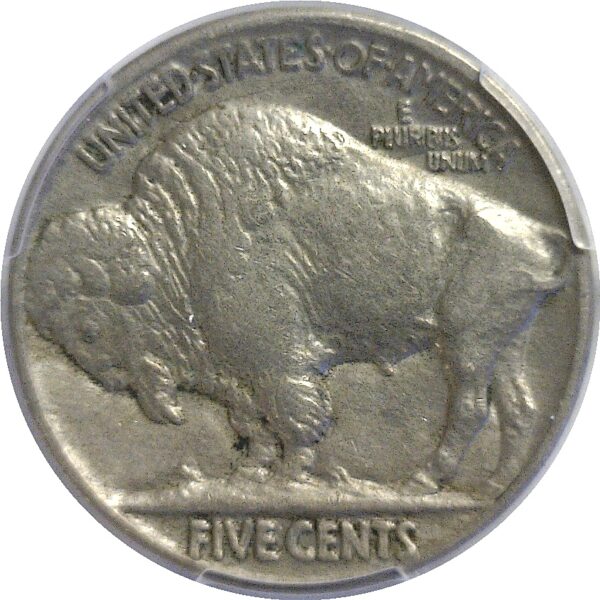 1935 Doubled Die Reverse. Buffalo Nickel.  -   PCGS XF-45 - Image 3