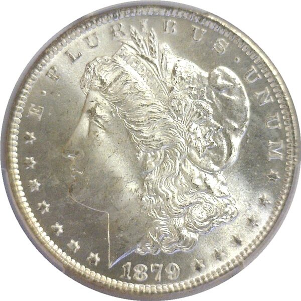 1879-S Morgan Dollar.  -   PCGS MS-64+ - Image 2