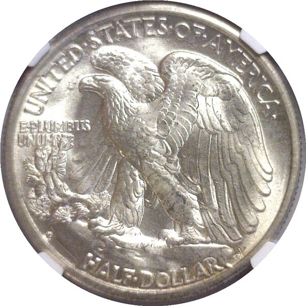 1935-D  Walking Liberty Half Dollar  -   NGC MS-66. - Image 3