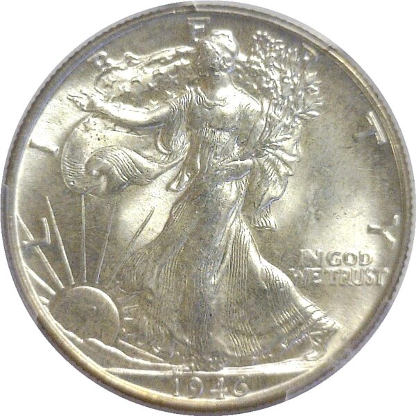 1946  Walking Liberty Half Dollar.  -  PCGS MS-66+. - Image 2