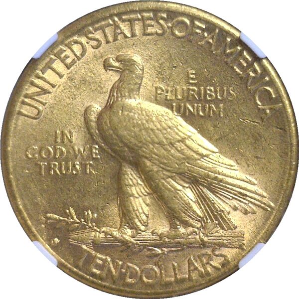 1908-S $10 Indian  -  NGC AU-55 - Image 3