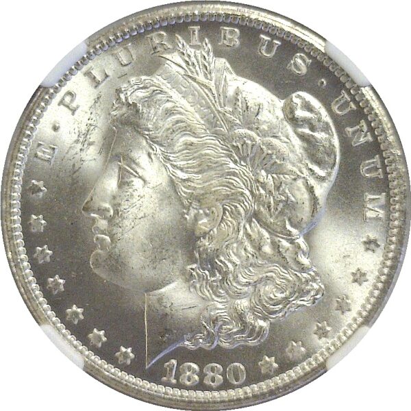 1880-CC Morgan Dollar  -  NGC MS-65 - Image 2