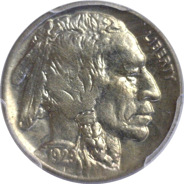 1929-D.  Buffalo Nickel.  -  PCGS. MS-64+. CAC - Image 2