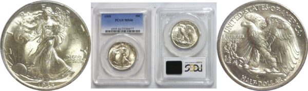 1935  Walking Liberty Half Dollar.  -  PCGS MS-66.