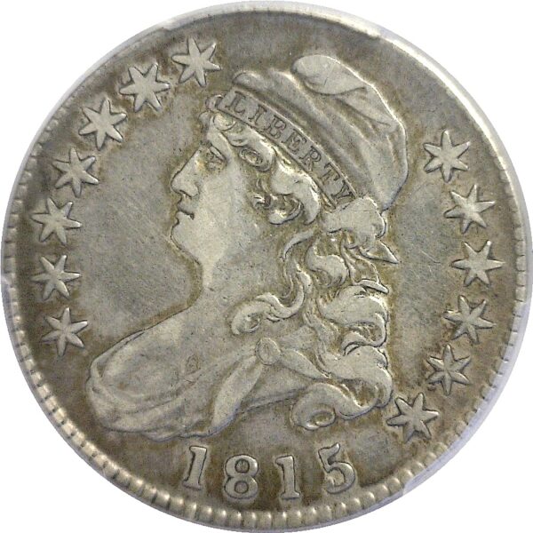 1815/2 Bust Half Dollar  -  PCGS VF-30 - Image 2