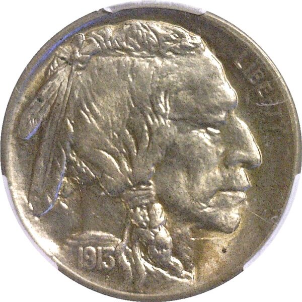 1913-S T-1.  Buffalo Nickel.   -  CACG. MS-64+. - Image 2