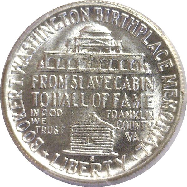 1950-S Booker T. Washington Commemorative Half Dollar.  -  PCGS MS-67. - Image 3