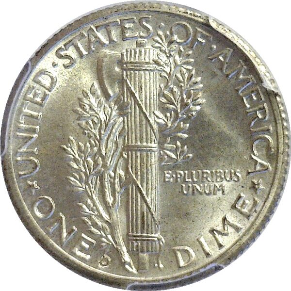 1937-D Mercury Dime  -  PCGS MS-67 FB - Image 3