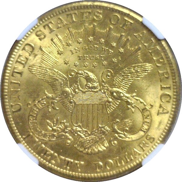 1904 $20 Liberty  -  NGC MS-63 - Image 3