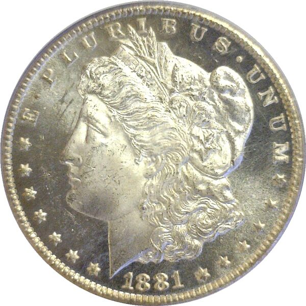 1881-CC Morgan Dollar.  -   PCGS MS-64 DMPL - Image 2