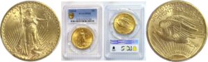 1924-D $20 St. Gaudens     PCGS MS-62