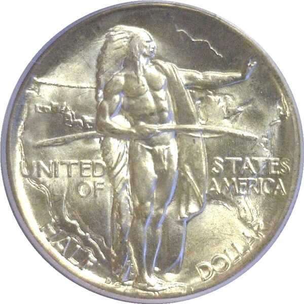 1933-D  Oregon Trail Commemorative Half Dollar.  -  PCGS. MS-65.  CAC - Image 2